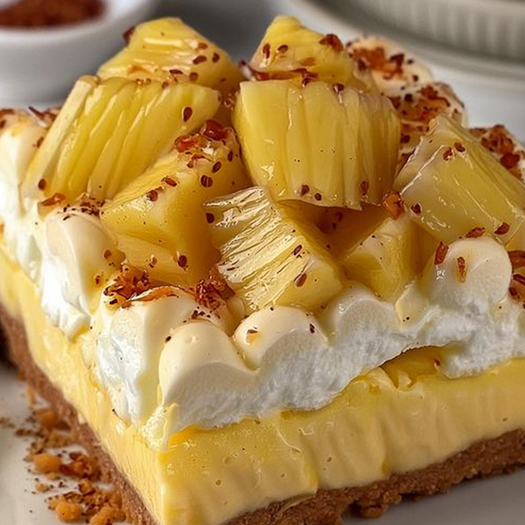 🌟 Pineapple Cheesecake Dessert 🌟