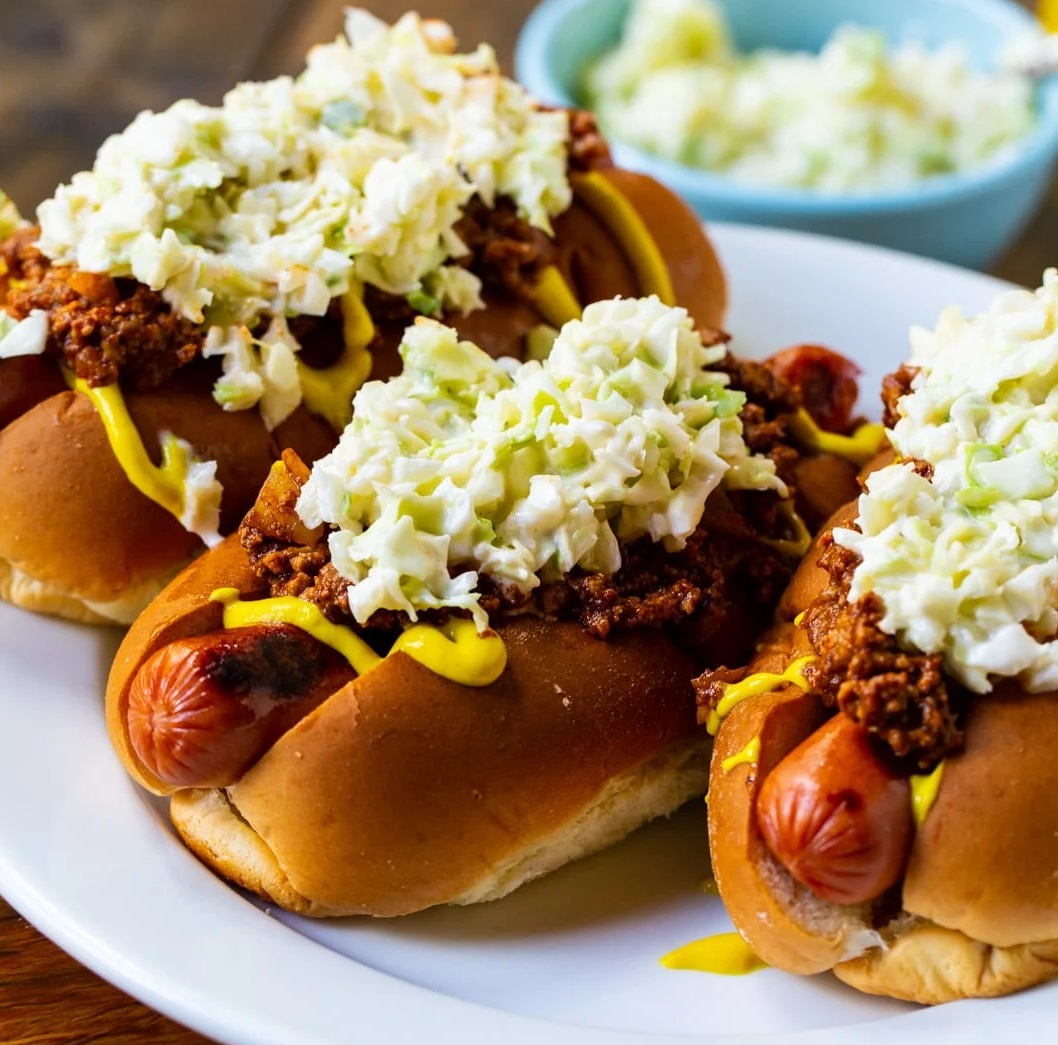 Carolina-Style Slaw Dogs