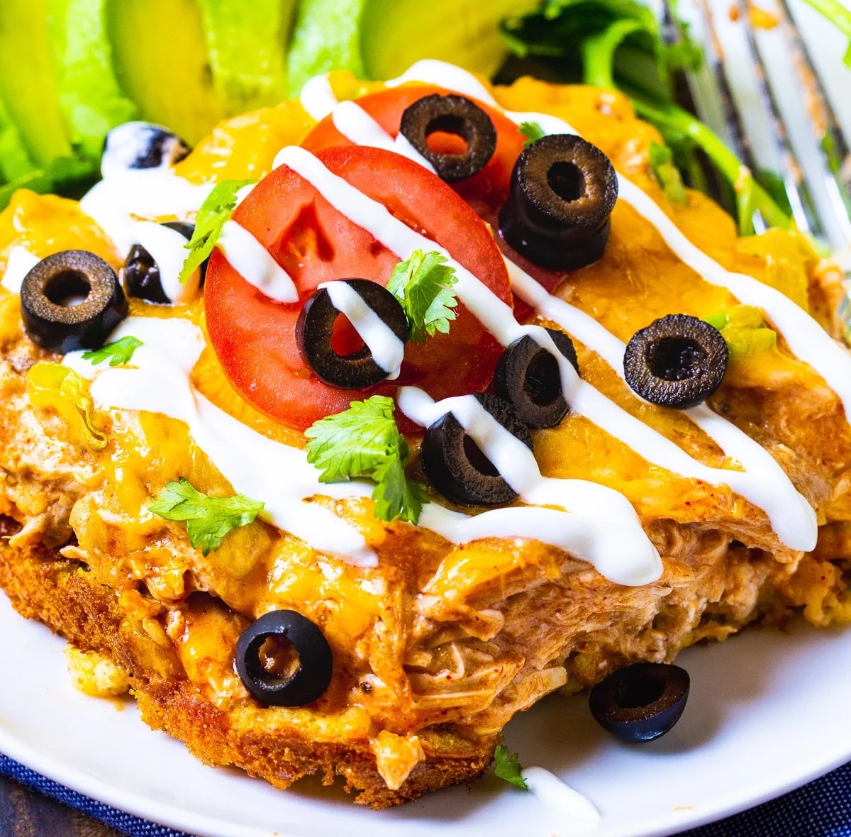 Spicy Chicken Tamale Casserole