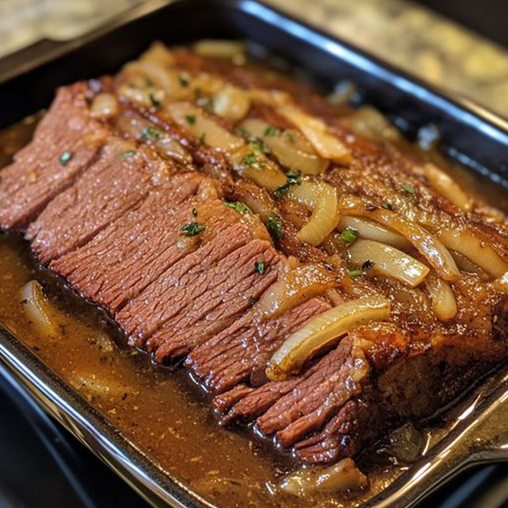 Braised Corned Beef Brisket