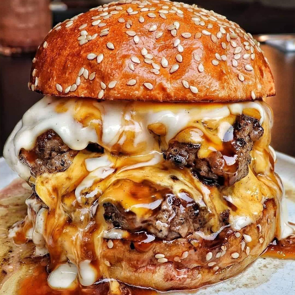 Monster Stack Cheeseburger