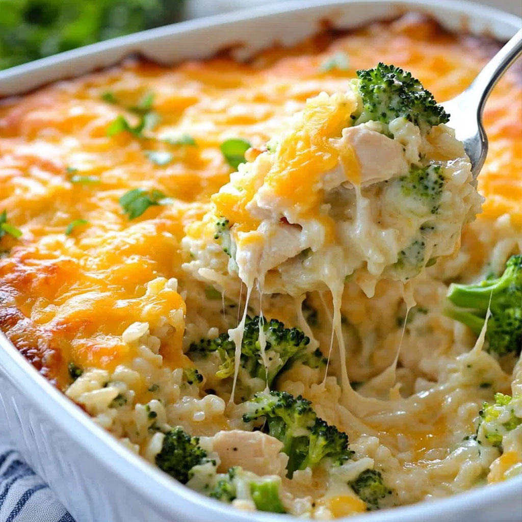 Chicken Broccoli Rice Casserole