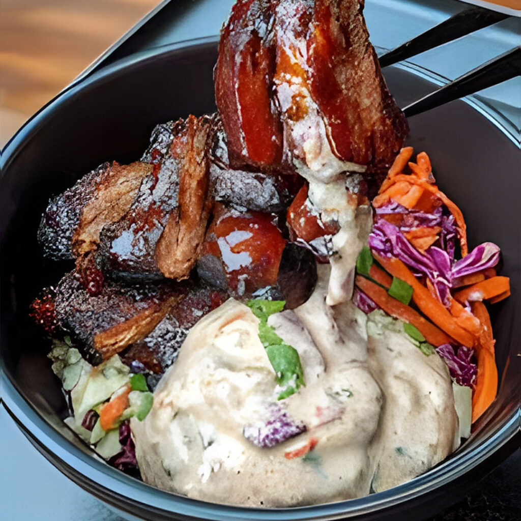 Korean BBQ Steak Bowls with Creamy Sauce, Korean BBQ, BBQ Steak. Steak, Creamy Sauce